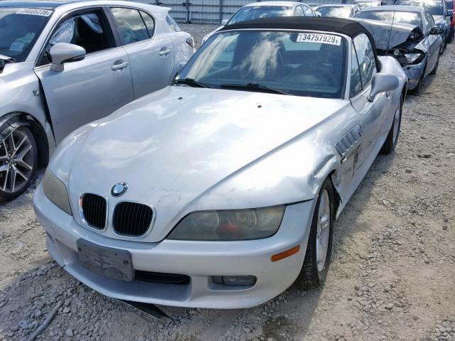 WBACN33431LM00436 - 2001 BMW Z3 2.5 SILVER photo 2