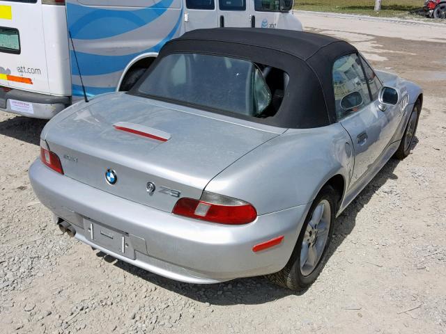 WBACN33431LM00436 - 2001 BMW Z3 2.5 SILVER photo 4