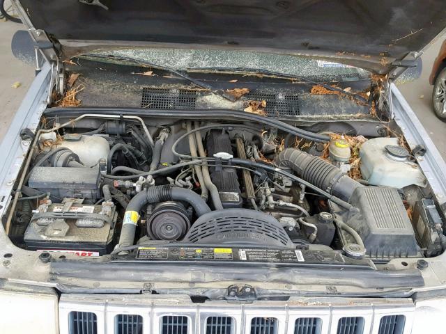 1J4GZ58S3SC561683 - 1995 JEEP GRAND CHER SILVER photo 7