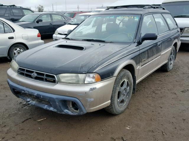 4S3BG6853X6657566 - 1999 SUBARU LEGACY OUT BLUE photo 2