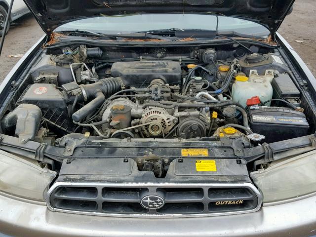 4S3BG6853X6657566 - 1999 SUBARU LEGACY OUT BLUE photo 7