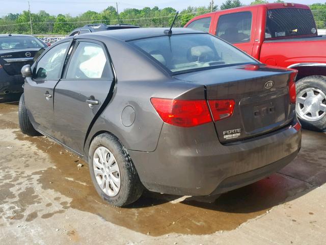 KNAFU4A2XB5426027 - 2011 KIA FORTE EX GRAY photo 3