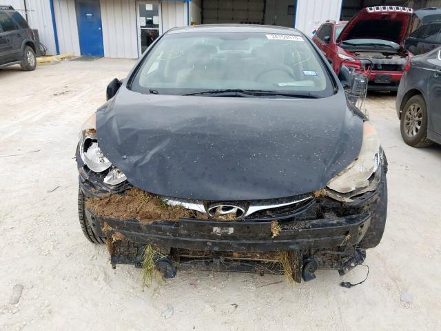 KMHDH4AE0CU353844 - 2012 HYUNDAI ELANTRA GLS  photo 9