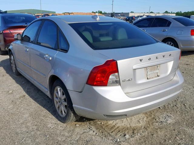 YV1MS382192455079 - 2009 VOLVO S40 2.4I SILVER photo 3