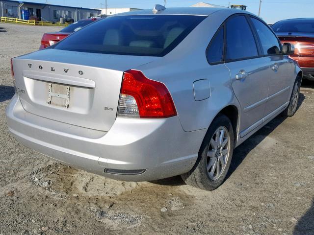 YV1MS382192455079 - 2009 VOLVO S40 2.4I SILVER photo 4