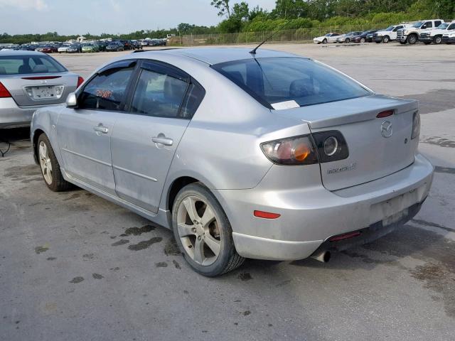 JM1BK323841202032 - 2004 MAZDA 3 S GRAY photo 3