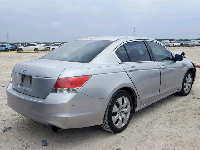 1HGCP26899A199348 - 2009 HONDA ACCORD EXL SILVER photo 4