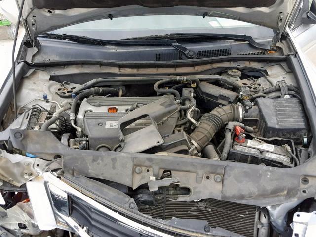 1HGCP26899A199348 - 2009 HONDA ACCORD EXL SILVER photo 7