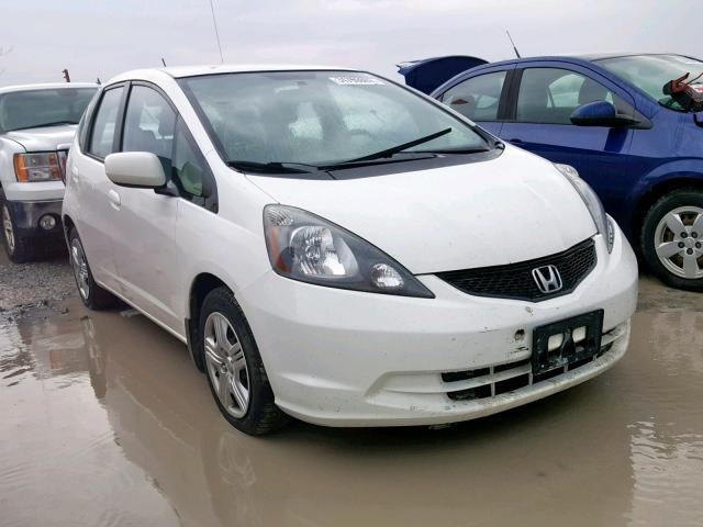 LUCGE8H53E3000901 - 2014 HONDA FIT LX WHITE photo 1