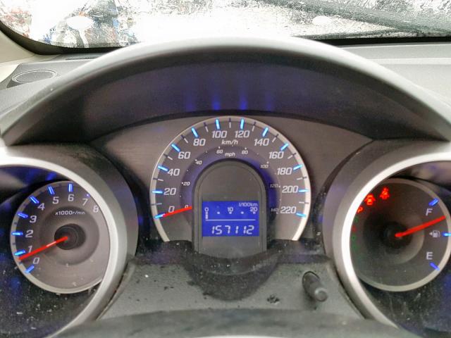 LUCGE8H53E3000901 - 2014 HONDA FIT LX WHITE photo 8