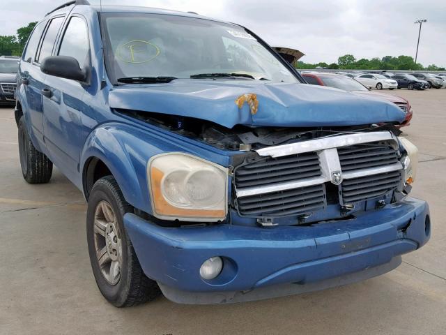 1D4HD48K94F202569 - 2004 DODGE DURANGO SL BLUE photo 1