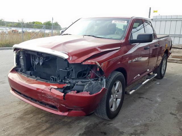 1C6RD6FT3CS333678 - 2012 DODGE RAM 1500 ST  photo 2