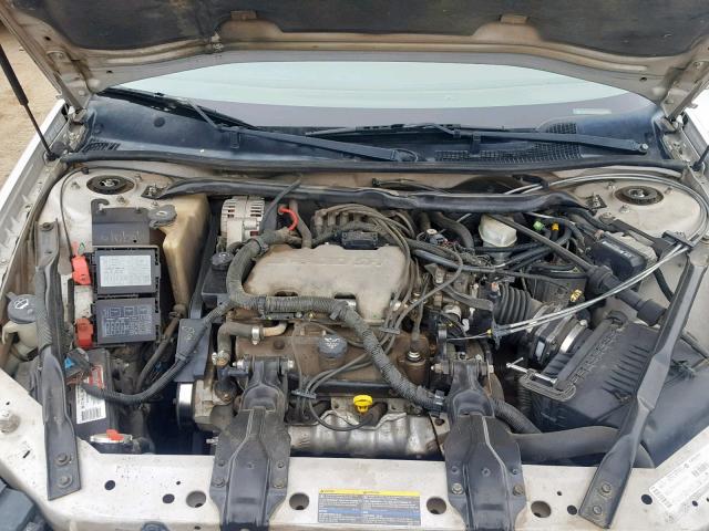 2G1WF55E539328592 - 2003 CHEVROLET IMPALA SILVER photo 7