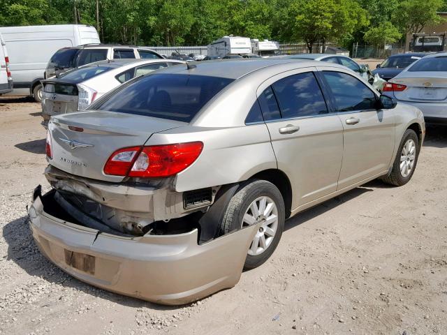 1C3LC46K48N212696 - 2008 CHRYSLER SEBRING LX GOLD photo 4