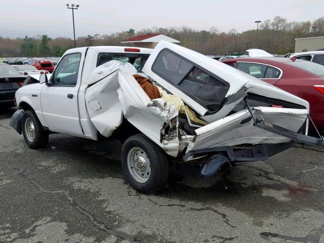 1FTYR10D15PA12335 - 2005 FORD RANGER WHITE photo 3