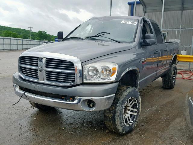 3D7KS28A58G127254 - 2008 DODGE RAM 2500 S GRAY photo 2