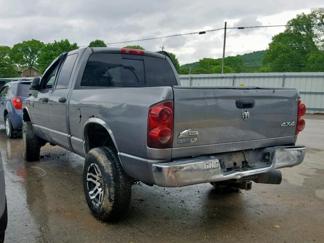 3D7KS28A58G127254 - 2008 DODGE RAM 2500 S Boz foto 3