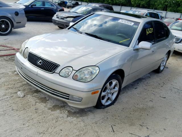 JT8BD69S840199520 - 2004 LEXUS GS 300 SILVER photo 2