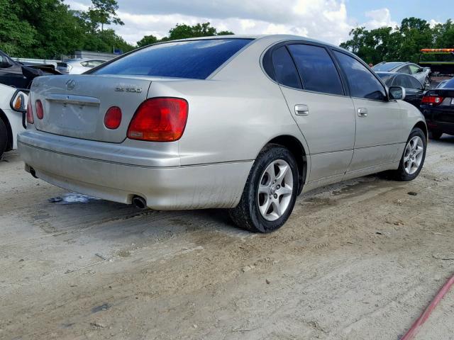 JT8BD69S840199520 - 2004 LEXUS GS 300 SILVER photo 4