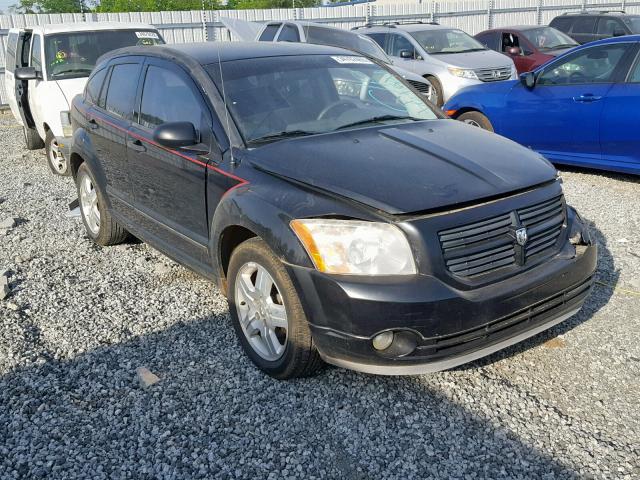 1B3HB48B97D160425 - 2007 DODGE CALIBER SX BLACK photo 1