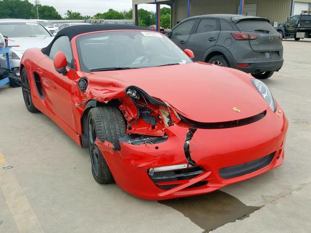 WP0CA2A80ES120354 - 2014 PORSCHE BOXSTER RED photo 1