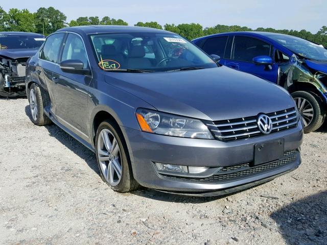 1VWBV7A37FC072149 - 2015 VOLKSWAGEN PASSAT SE GRAY photo 1