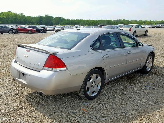 2G1WD58C969212364 - 2006 CHEVROLET IMPALA SUP 银色 照片 4
