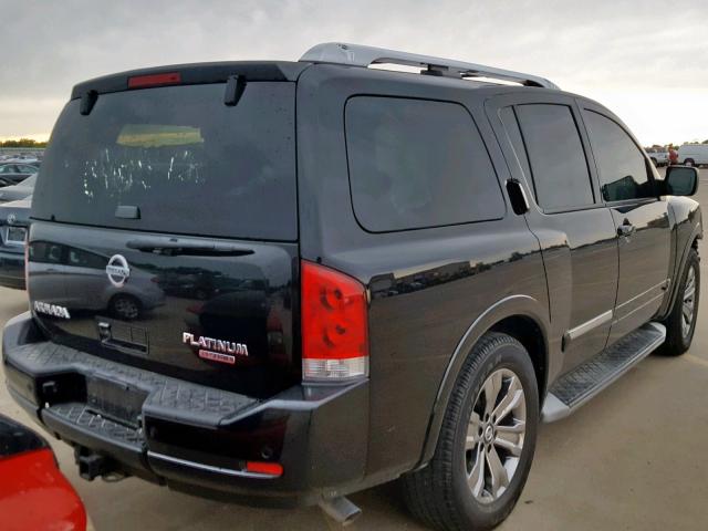 5N1BA0NFXDN611080 - 2013 NISSAN ARMADA PLA BLACK photo 4