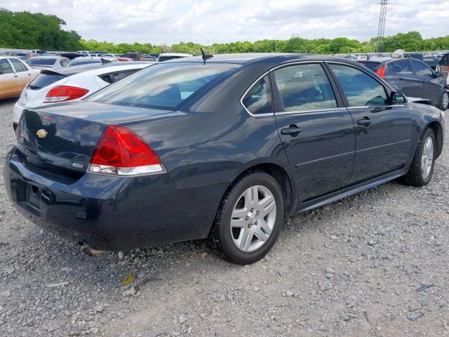 2G1WB5E31E1151373 - 2014 CHEVROLET IMPALA LIM CHARCOAL photo 4