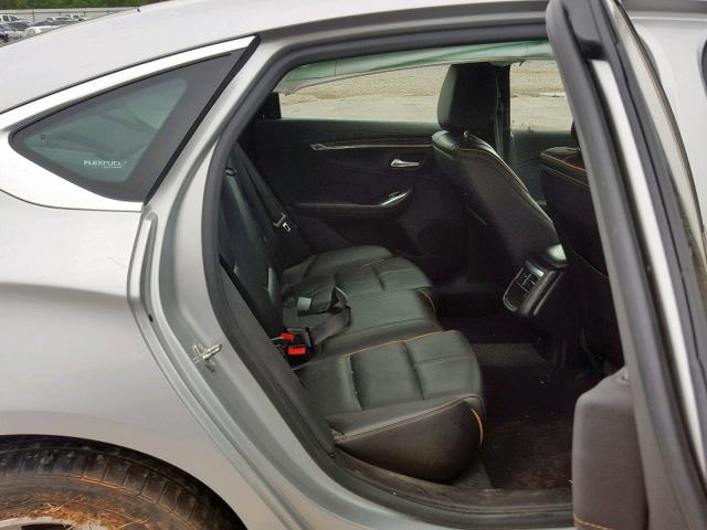 2G1145S34G9189600 - 2016 CHEVROLET IMPALA LTZ SILVER photo 6