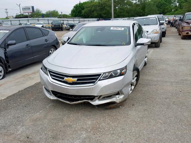 2G1145S34G9189600 - 2016 CHEVROLET IMPALA LTZ SILVER photo 9