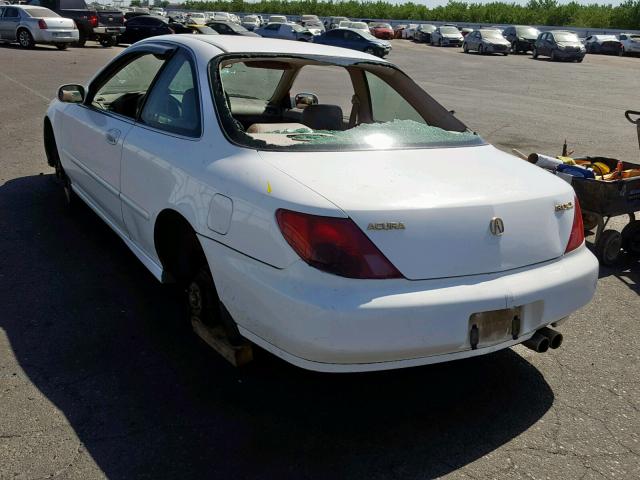 19UYA2258WL010496 - 1998 ACURA 3.0CL WHITE photo 3