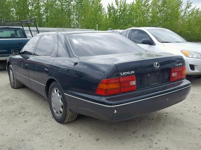 JT8UF22E1S0018464 - 1995 LEXUS LS 400 BLACK photo 3