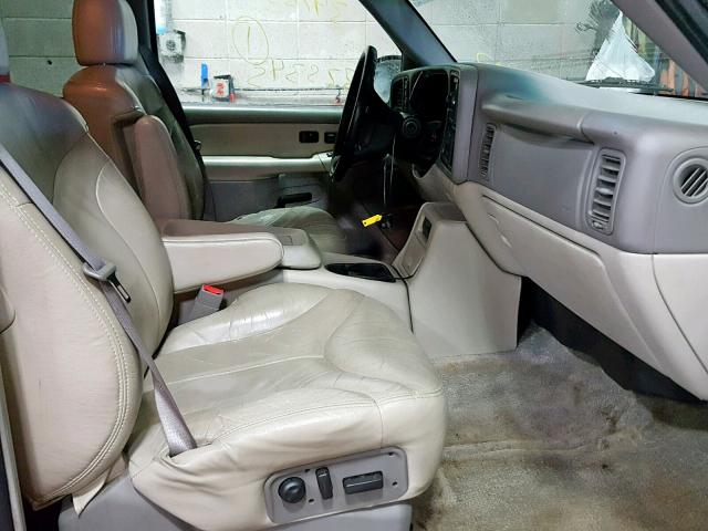 1GKEK13ZX2J238147 - 2002 GMC YUKON GRAY photo 5