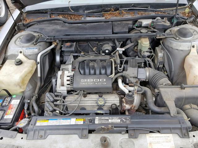 1G4HP52L5RH514858 - 1994 BUICK LESABRE CU GRAY photo 7