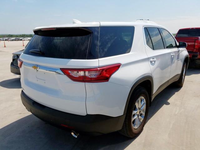 1GNERFKW1KJ265207 - 2019 CHEVROLET TRAVERSE LS  photo 4