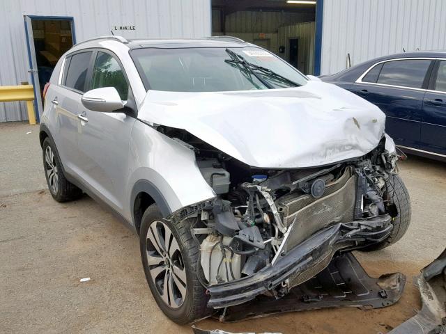 KNDPC3A21C7174436 - 2012 KIA SPORTAGE E SILVER photo 1