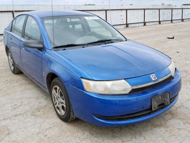 1G8AJ52F93Z182825 - 2003 SATURN ION LEVEL BLUE photo 1