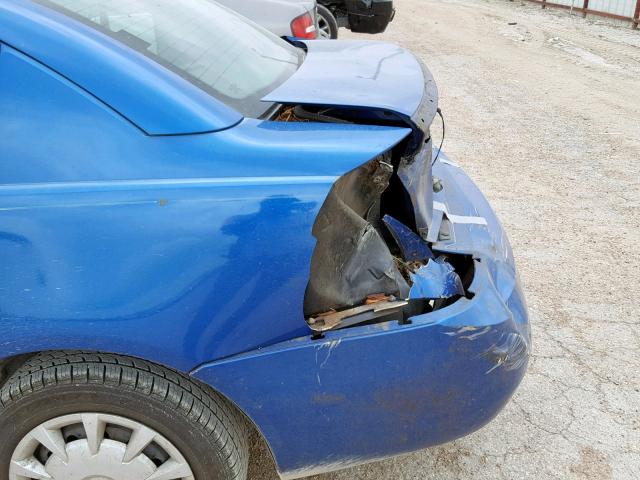 1G8AJ52F93Z182825 - 2003 SATURN ION LEVEL BLUE photo 9