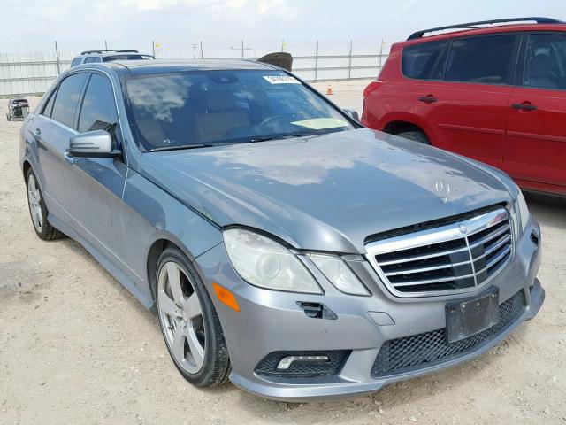 WDDHF5GB0AA018974 - 2010 MERCEDES-BENZ E 350 GRAY photo 1