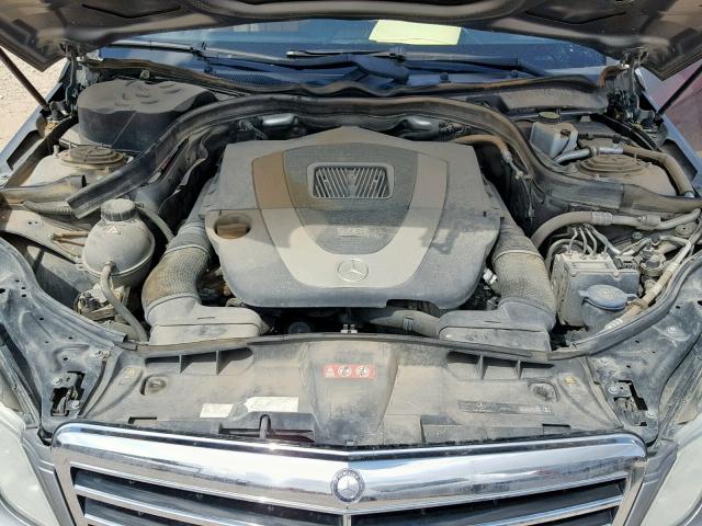 WDDHF5GB0AA018974 - 2010 MERCEDES-BENZ E 350 GRAY photo 7