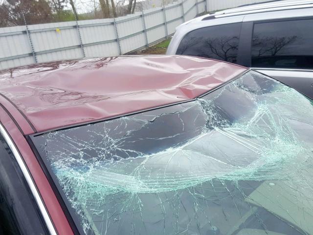 1MEHM431X6G618105 - 2006 MERCURY MONTEGO PR მუქწითელი ფოტო 9