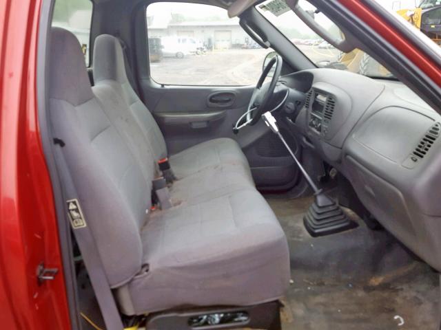 2FTRF17264CA11229 - 2004 FORD F-150 HERI RED photo 5