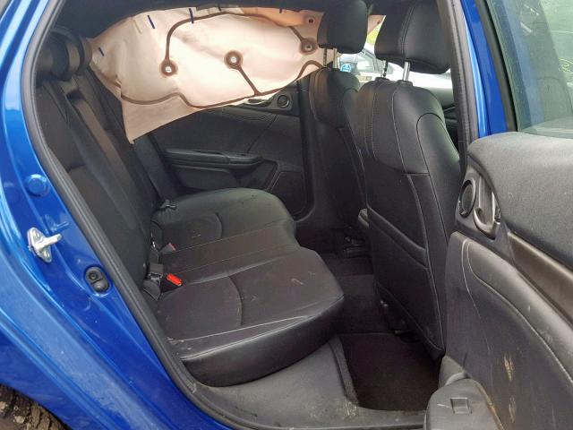 SHHFK7H70JU420292 - 2018 HONDA CIVIC EXL ლურჯი ფოტო 6