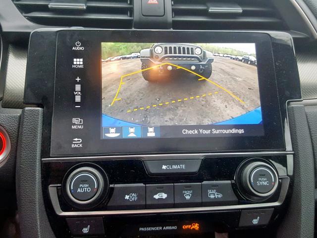 SHHFK7H70JU420292 - 2018 HONDA CIVIC EXL ლურჯი ფოტო 9