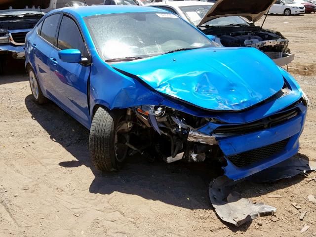 1C3CDFBA2GD584483 - 2016 DODGE DART SXT BLUE photo 1