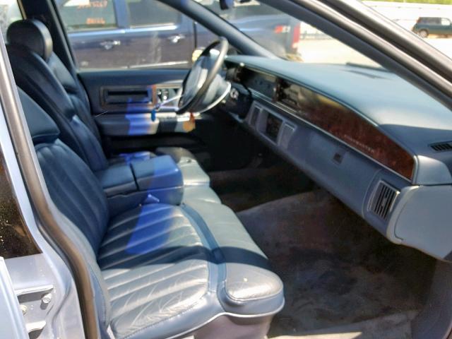 1G4BN5377NR469374 - 1992 BUICK ROADMASTER BLUE photo 5