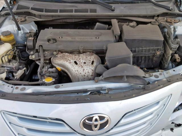 4T1BE46K09U917595 - 2009 TOYOTA CAMRY BASE BLUE photo 7