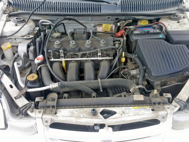 1B3ES56C12D619122 - 2002 DODGE NEON ES WHITE photo 7