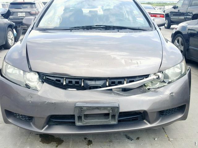 19XFA1F65BE029562 - 2011 HONDA CIVIC LX-S Boz foto 9
